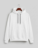 Fleece Plain Hoodie